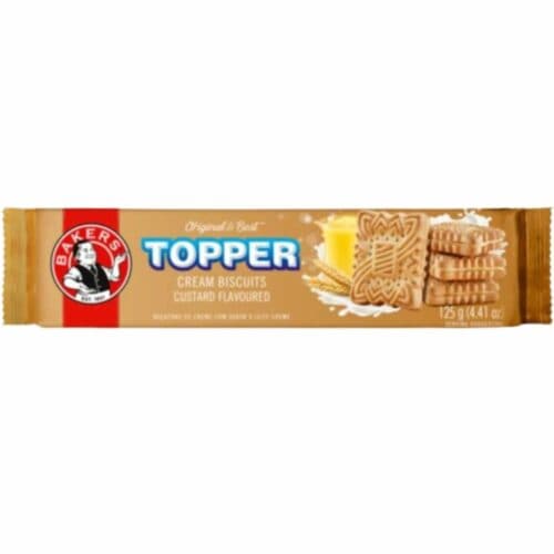 Bakers Topper Custard 125g