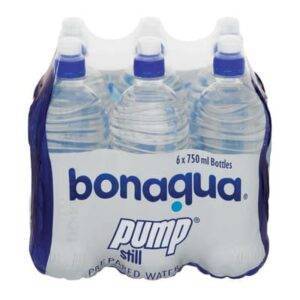 Bonaqua Pump 6X750ml