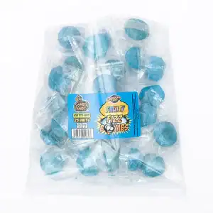 Fizzy Bomb Bubble Gum Blue  25's