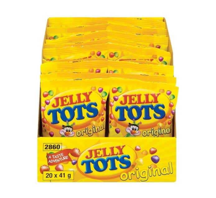 Jelly Tots 40X41g - Sweet Zone