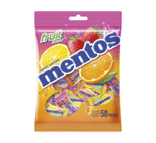 Mentos Bags Fruit 50's (Indonesia)