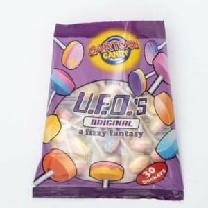 Ufo Lollipops Original Unwrapped