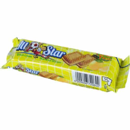 All Star Biscuit Lemon 24X50g - Sweet Zone