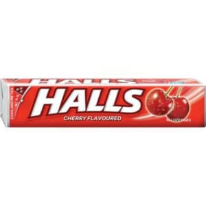 Halls Tube Cherry 1X10's