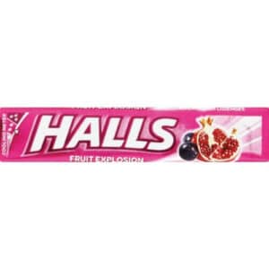 Halls Tube Fruit Explosion 1X10's