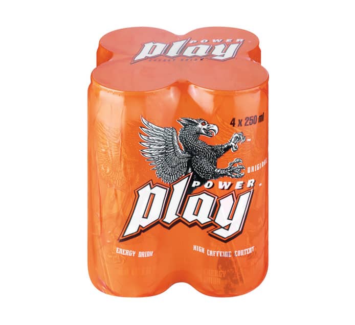 Play Energy Drink 4X250ml - Sweet Zone