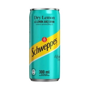 Schweppes Dry Lemon Can 300ml