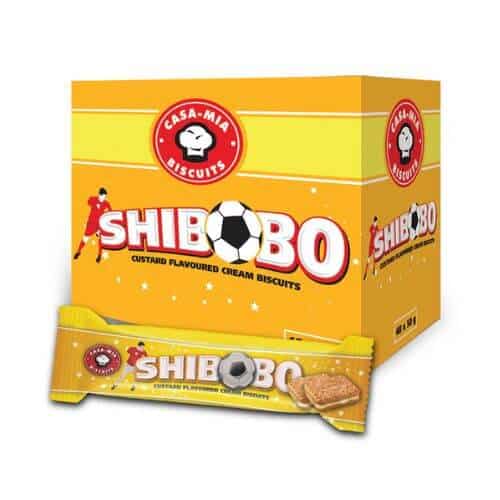 Shibobo Biscuit Custard 48X50g - Sweet Zone