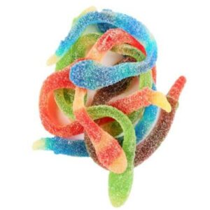 Yummy Gummy Sugar Snakes