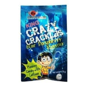 King Crazy Crackles Blue Raspberry 16g