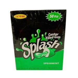 Splash Gum Box Spearmint 50's