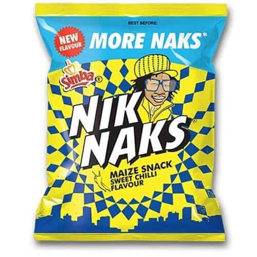 Nik Naks Sweet Chilli 20X25g - Sweet Zone