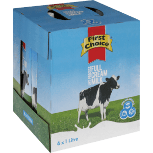 Milk Long Life First Choice 6X1Lt