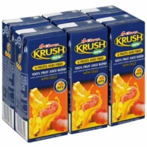 Clover Krush Uht 6 Fruits & Fibre 6's