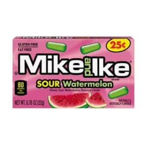 Mike & Ike Mini Sour Watermelon 1X22g