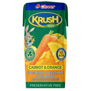 Clover Krush Uht Carrot & Orange 1X200ml