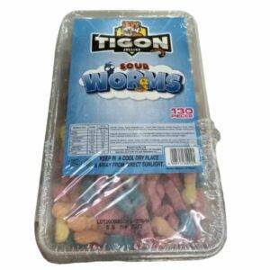 Tigon Tub Worms Sour 130s