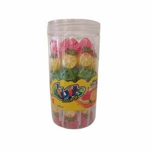 Kr Jar Fruit Lollipop 30s