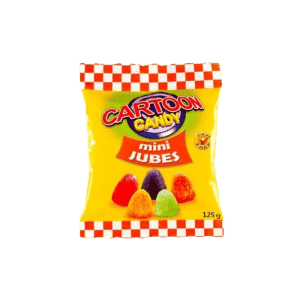 Cartoon Candy Gummies- Mini Jubes 125g