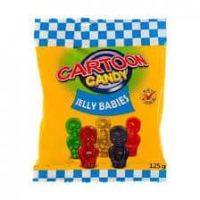 Cartoon Candy Gummies- Jelly Babies 125g