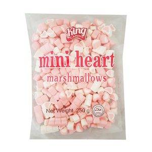 King Mini Heart Mallows 250g