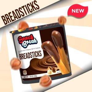 Snack Break Breadsticks- Hazelnut