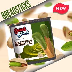 Snack Break Breadsticks- Pistachio