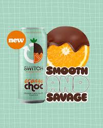Switch Energy Drink -Orange Choc 6x500ml