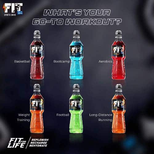 Fits Sports Drink- Naartjie 500ml - Image 2