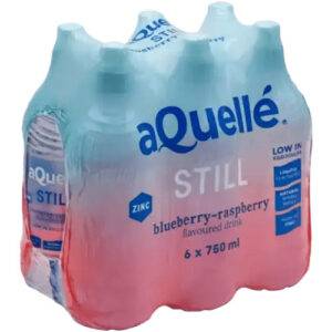 aQuelle Still Water- Blueberry Raspberry- 6x750ml