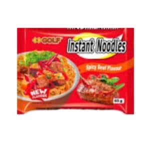 Golf Noodles Spicy Beef- 5x65g
