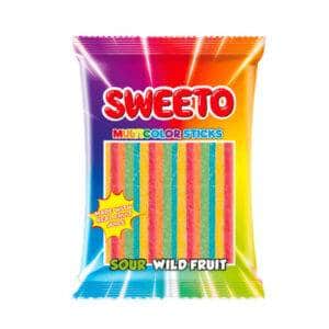 Sweeto Multicolour Sticks 1x80g