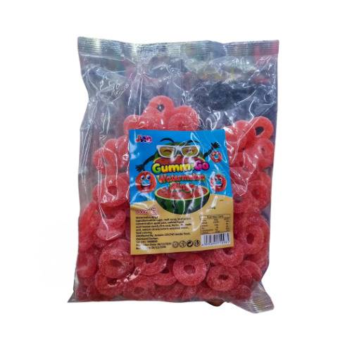 Jwd Gummigo Watermelon Rings- 800g