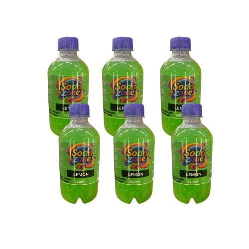 Soda Zone- Lemon 330ml- 6s