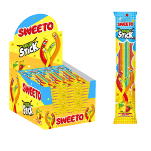 Sweeto Sour Sticks- Mix Fruit- 24x30g