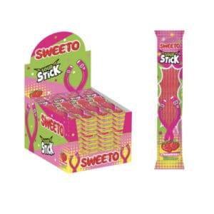 Sweeto Sour Sticks Strawberry- 24x30g