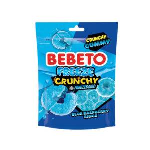 Bebeto Freeze Dried Candy- Blue Raspberry Rings