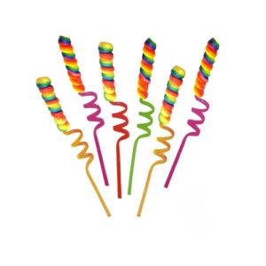 Straw Spiral Lollipop