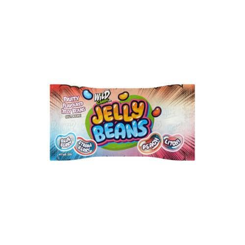 Wild Candy Jelly Beans- Four Flavours- 1s
