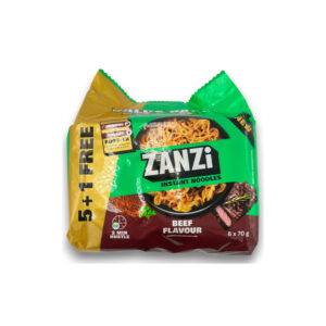 Zanzi Noodles Beef- 6x70g